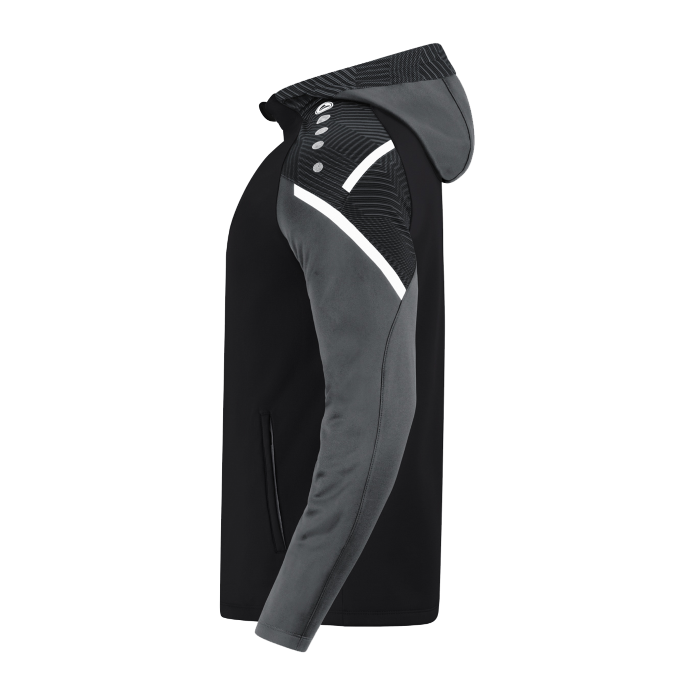 JAKO Performance Kapuzenjacke Kids Schwarz F804