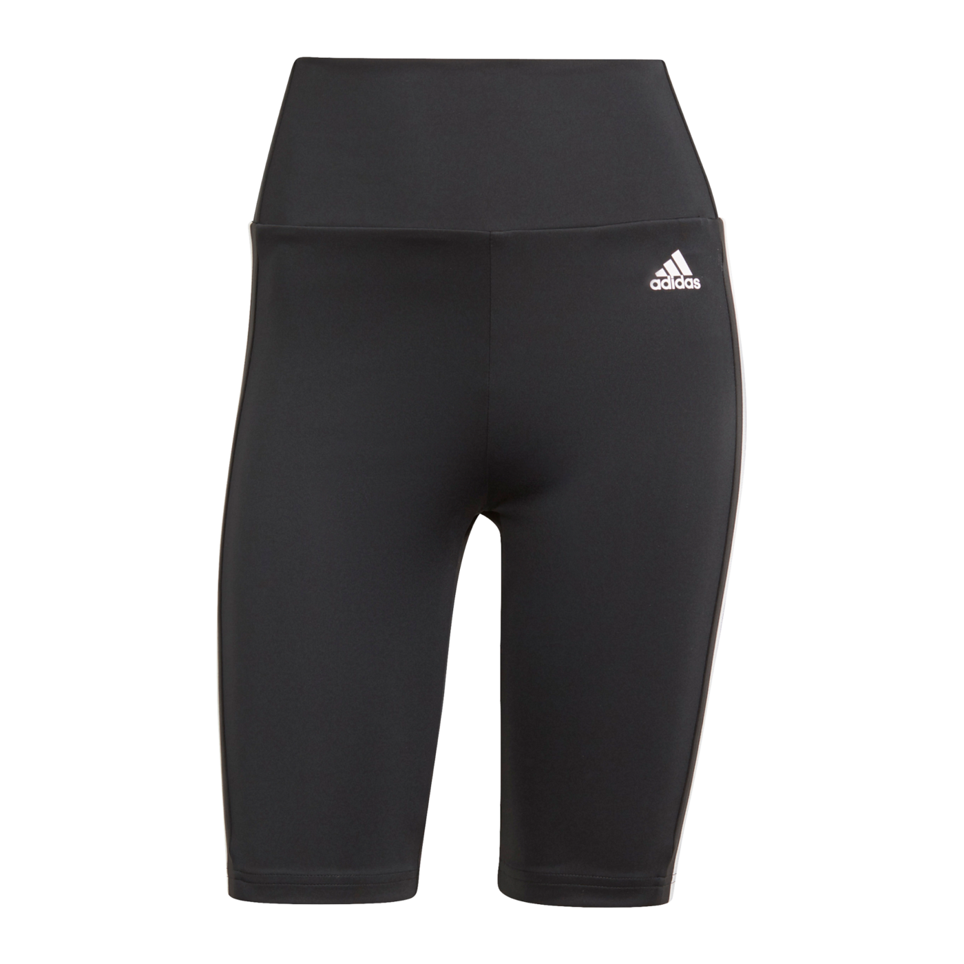 adidas 3S Short Leggings Running Schwarz Weiss