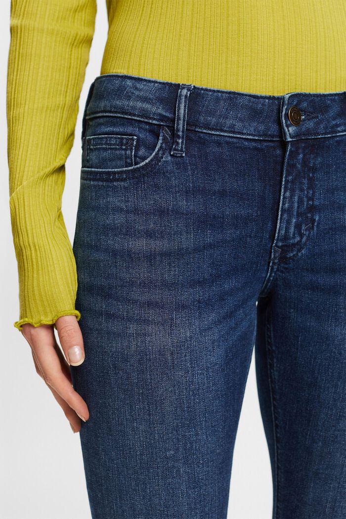 Skinny Jeans mit niedrigem Bund