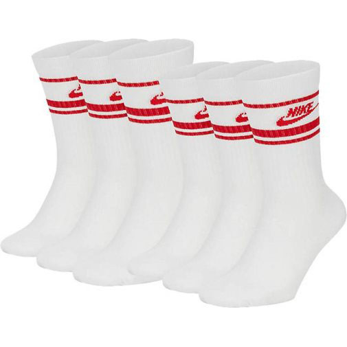 Nike Socken U NK CREW NSW ESSENTIAL STRIPE 6er Pack