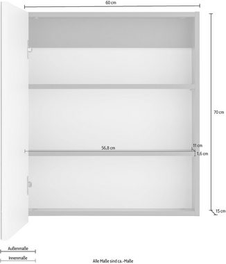 Home affaire Spiegelschrank Wisla Breite 60 cm
