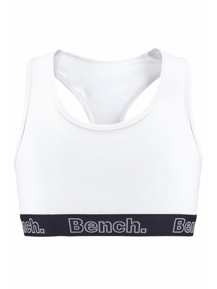 Bench Bustier in schwarz / weiß / grau-meliert günstig kaufen