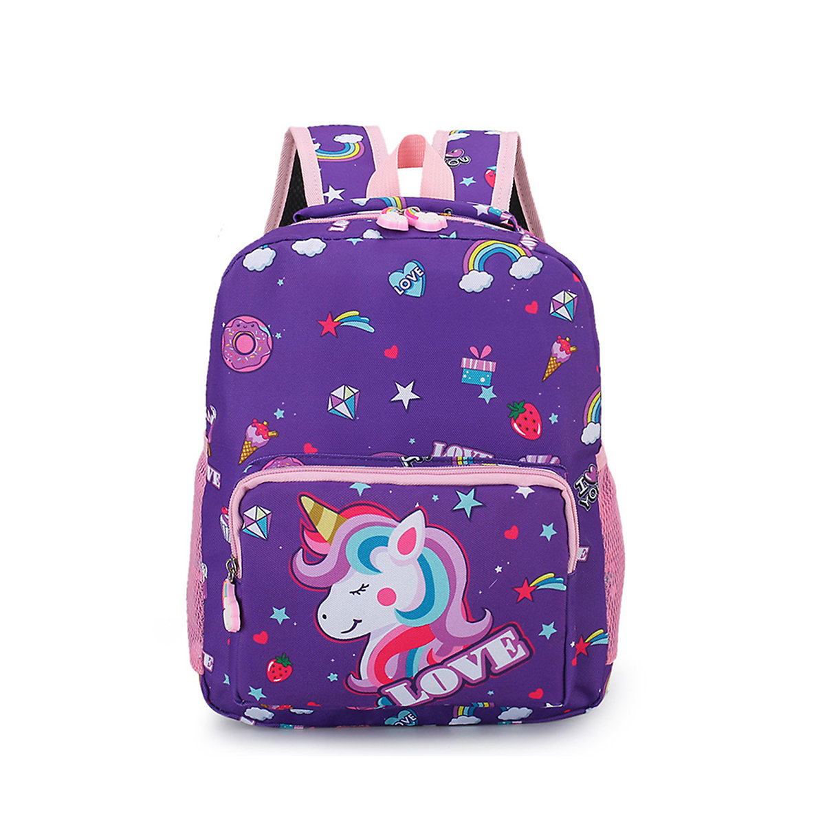 Einhorn Rucksack Kindergartenrucksack Schulrucksäcke für Mädchen