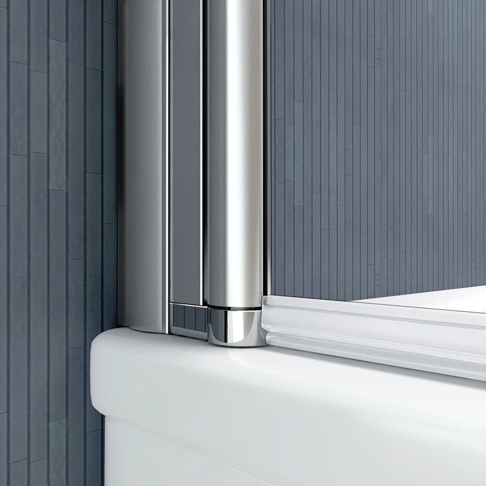 duschspa Badewannenaufsatz 8mm Badewannenaufsatz einzigartige Duschwand auf der Badewanne, Einscheibensicherheitsglas, Sicherheitsglas, (Set), Glas