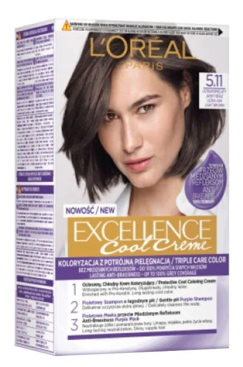 L'Oréal Excellence Cool Creme hårfarve 5.11