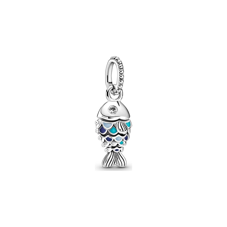 Pandora Charm Moments Fisch mit blauen Schuppen