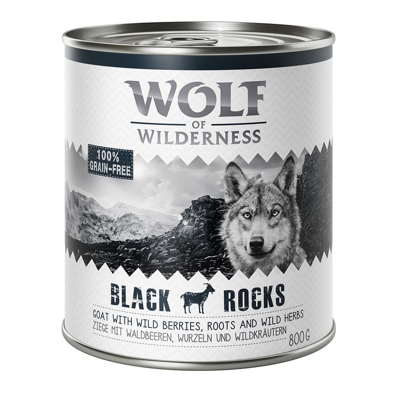 Sparpaket Wolf of Wilderness Adult 24 x 800 g - Single Protein