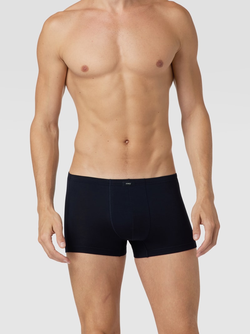 Trunks mit Label-Patch in marineblau