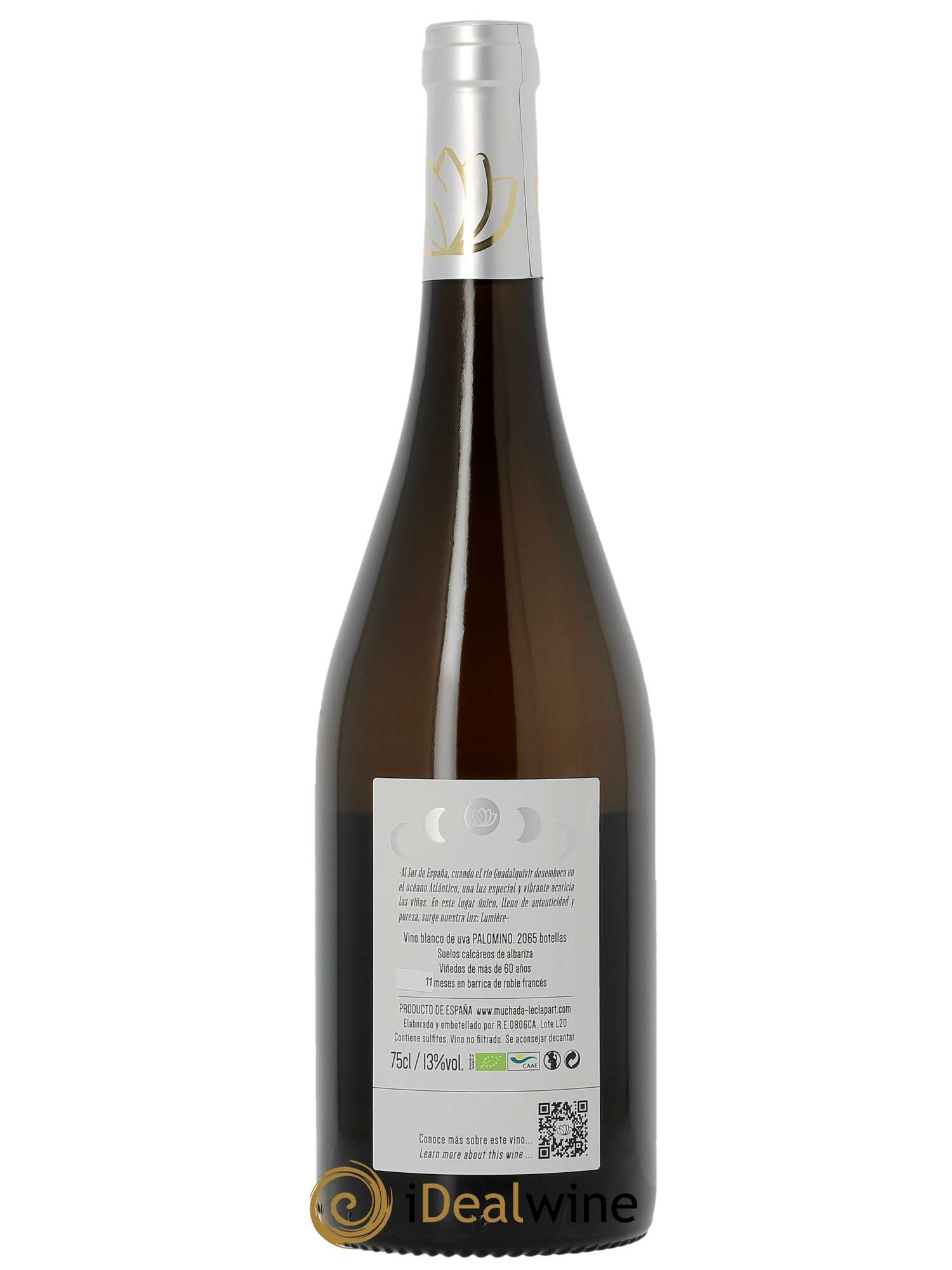 Vino de la Tierra de Cádiz Lumière Muchada-Léclapart  2020 - Lot de 1 Bouteille