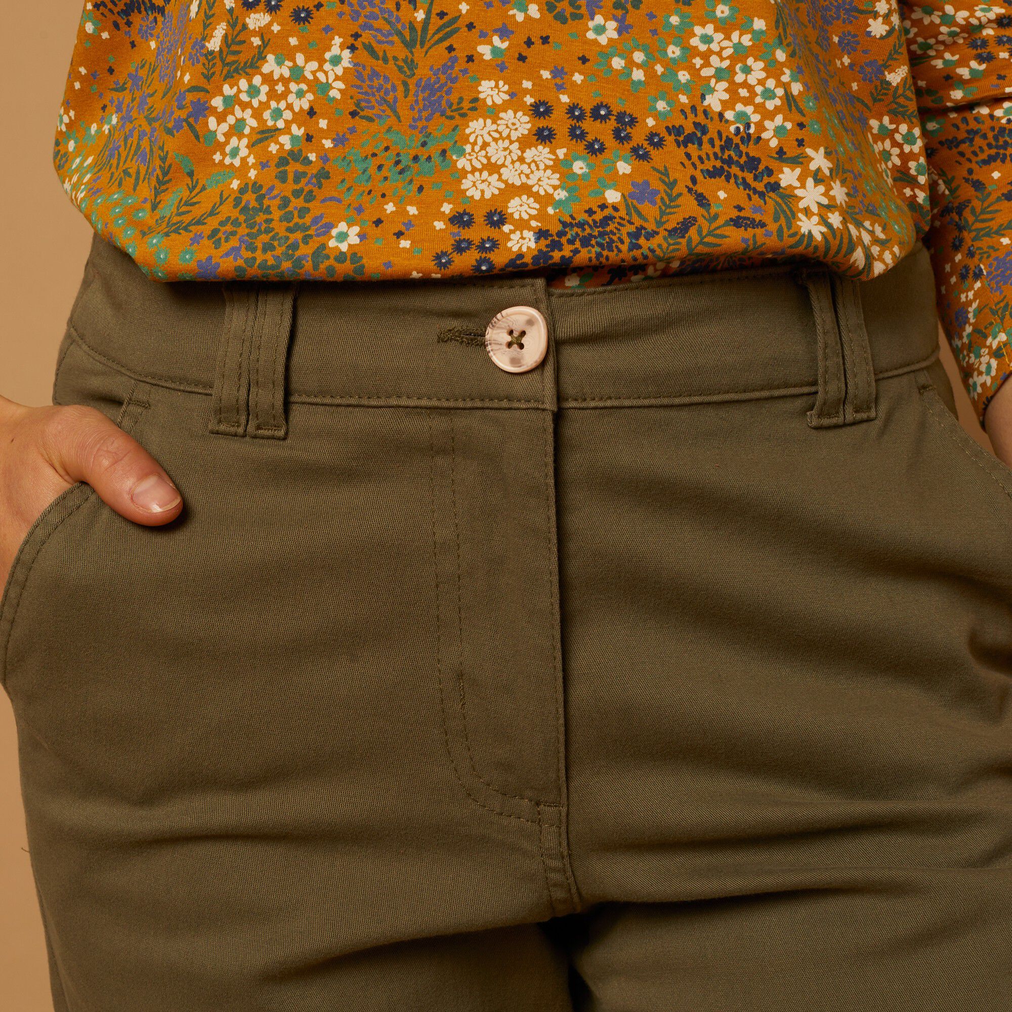 Pantalon chino stretch