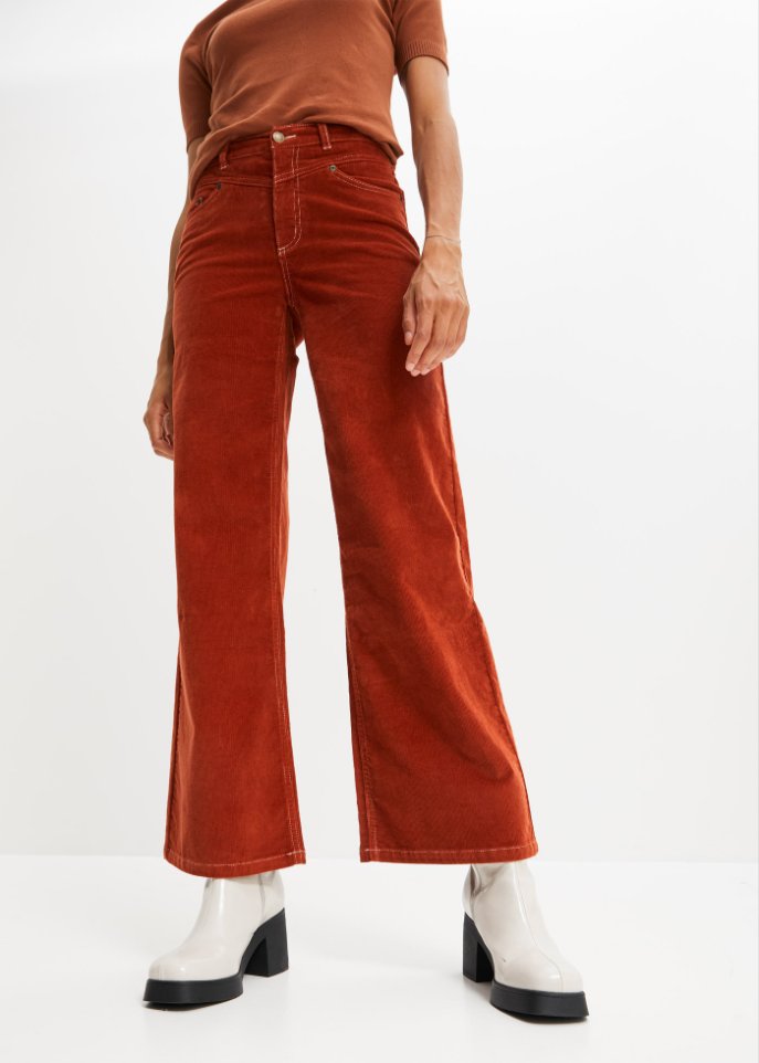 Stretch-Cordhose, Wide