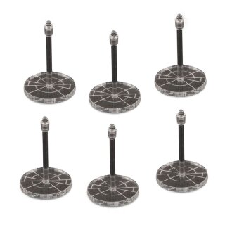 Dropfleet Commander Clear Base Pack - Small (6)