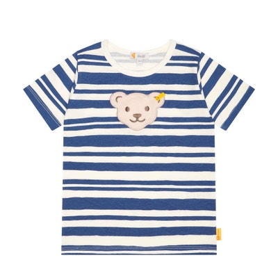 Set Shorts + T-Shirt, mittelblau für Jungs