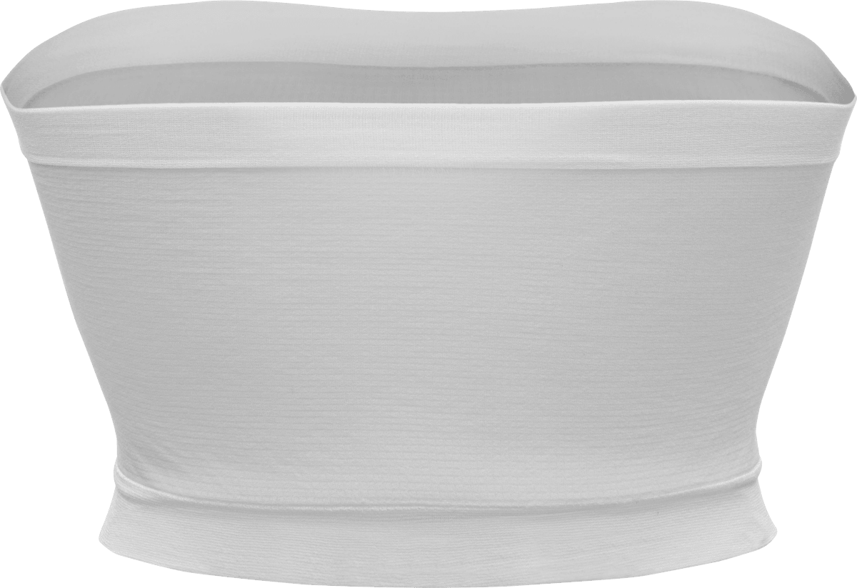 Ultraleichtes Brustband weiß, Gr. L/XL, 1 St