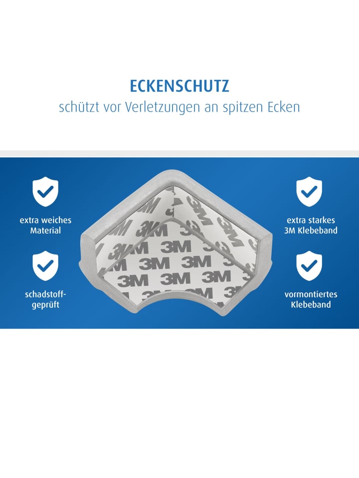 Reer Eckenschutz soft in Grau ab 0 Monate günstig kaufen onesize