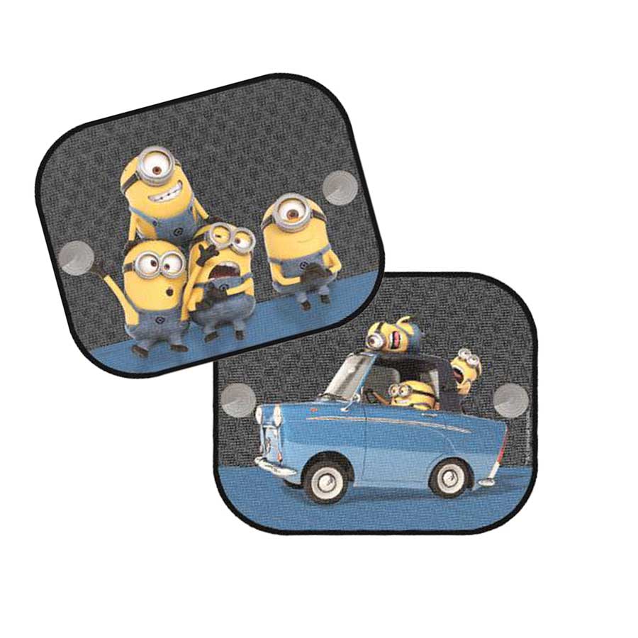 "Minions" Sonnenschutz, 360 x 440 mm,  2 Stück - ATU