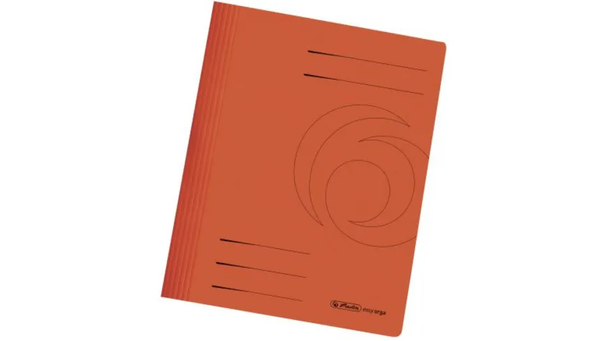 herlitz Pappschnellhefter A4 orange orange