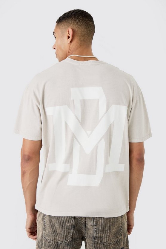 Oversized Boxy Overdyed Graphic T-shirt