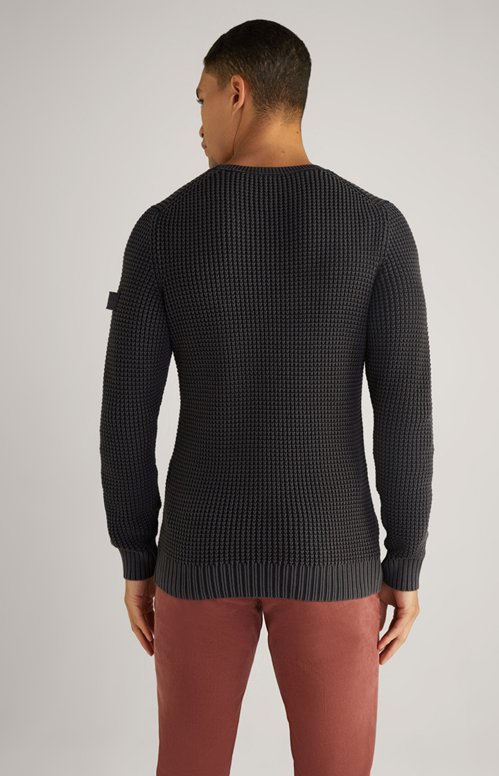 Strickpullover Hadriano in Schwarz