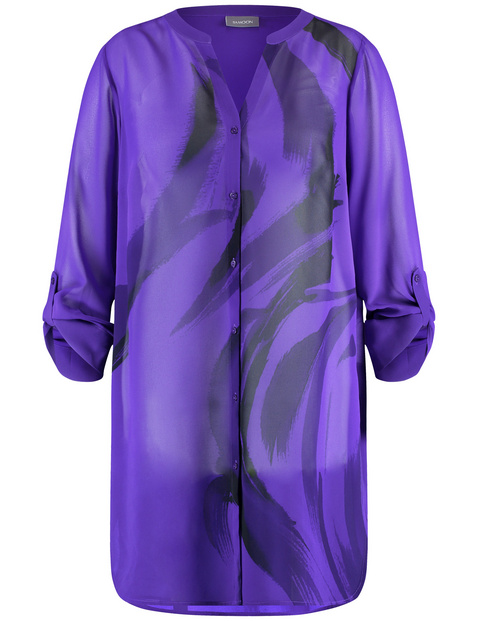 Semitransparente Longbluse