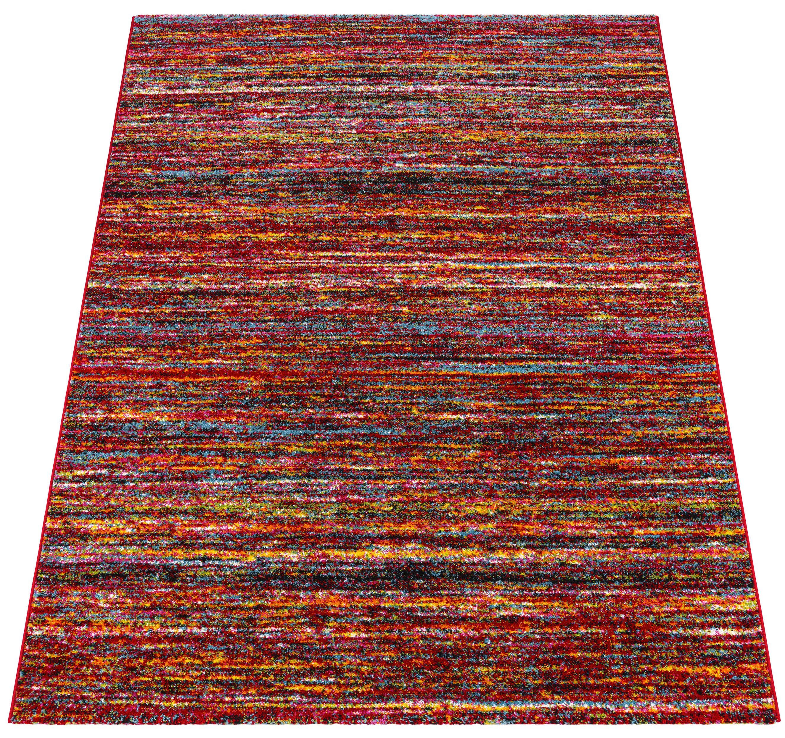 Teppich Passion 221, Paco Home, rechteckig, Höhe: 16 mm, Kurzflor, modernes Streifen Design, ideal im Wohnzimmer & Schlafzimmer
