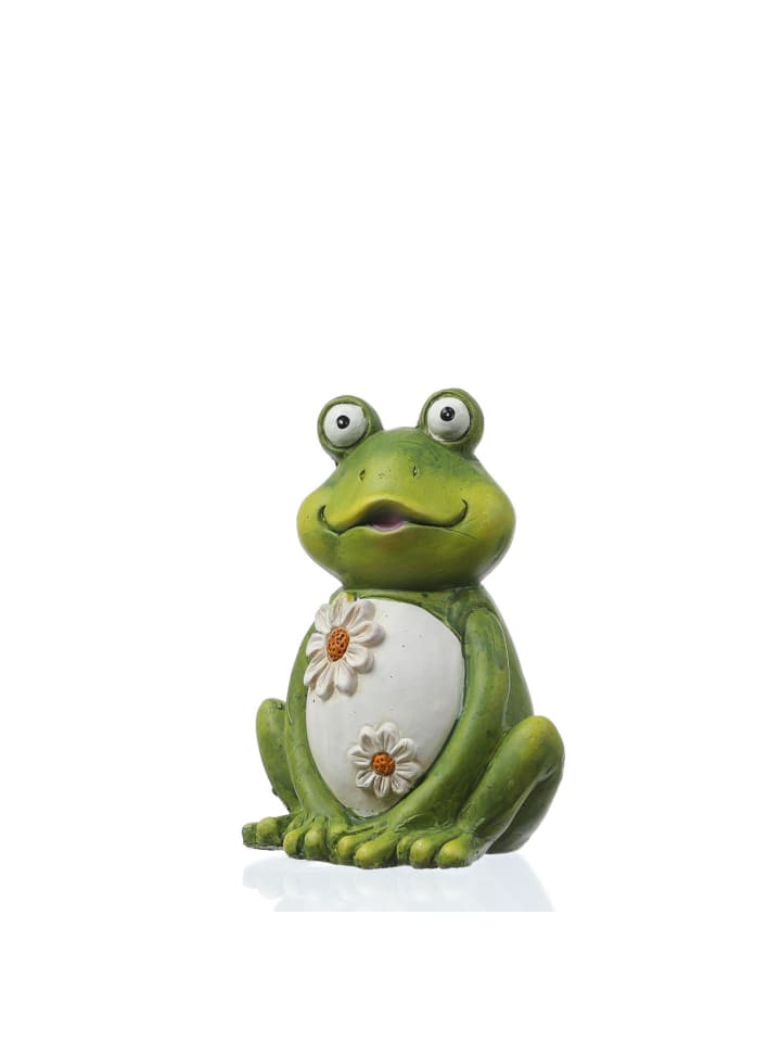 MARELIDA Gartenfigur Frosch Freddi Tierfigur für Beet Gartendeko H: 16cm grün günstig kaufen onesize