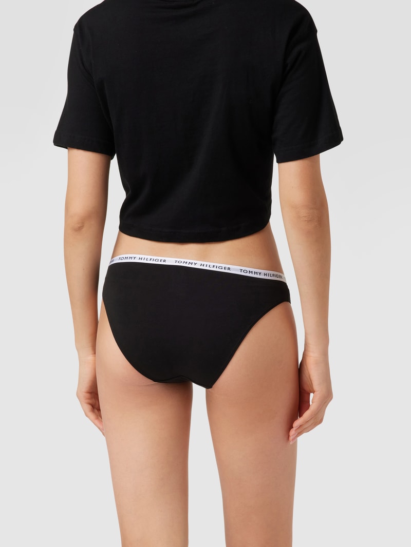Slip mit Stretch-Anteil im 3er-Pack in weiß