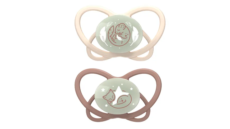 nip®Schnuller My Butterfly Night Green Silikon Größe 3 (16-32 Monate)