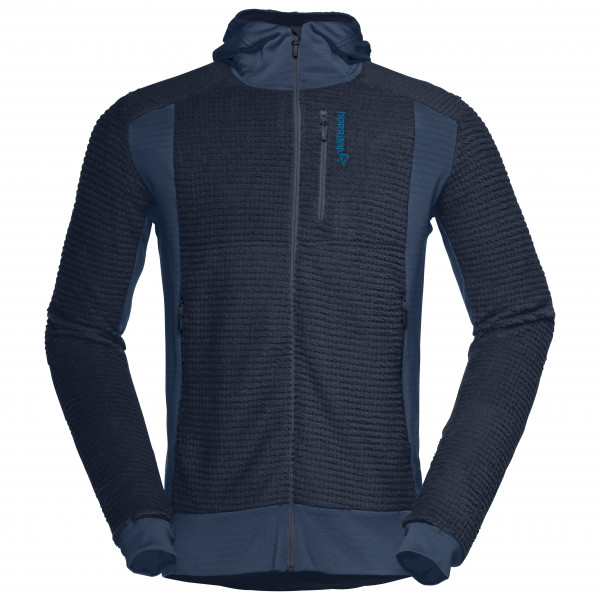 Norrøna - Falketind Alpha120 Zip Hood - Fleecejacke