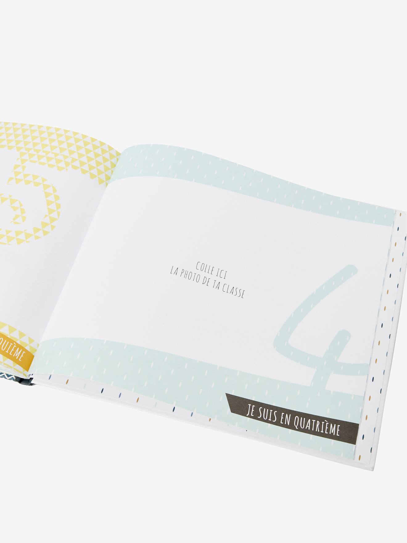 Album photos de classe multicolore
