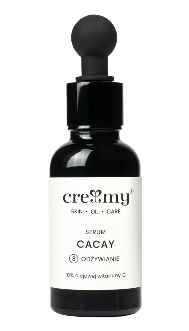 Kreminis Cacay veido serumas nuo senėjimo su vitaminu C (10 %), 30 ml