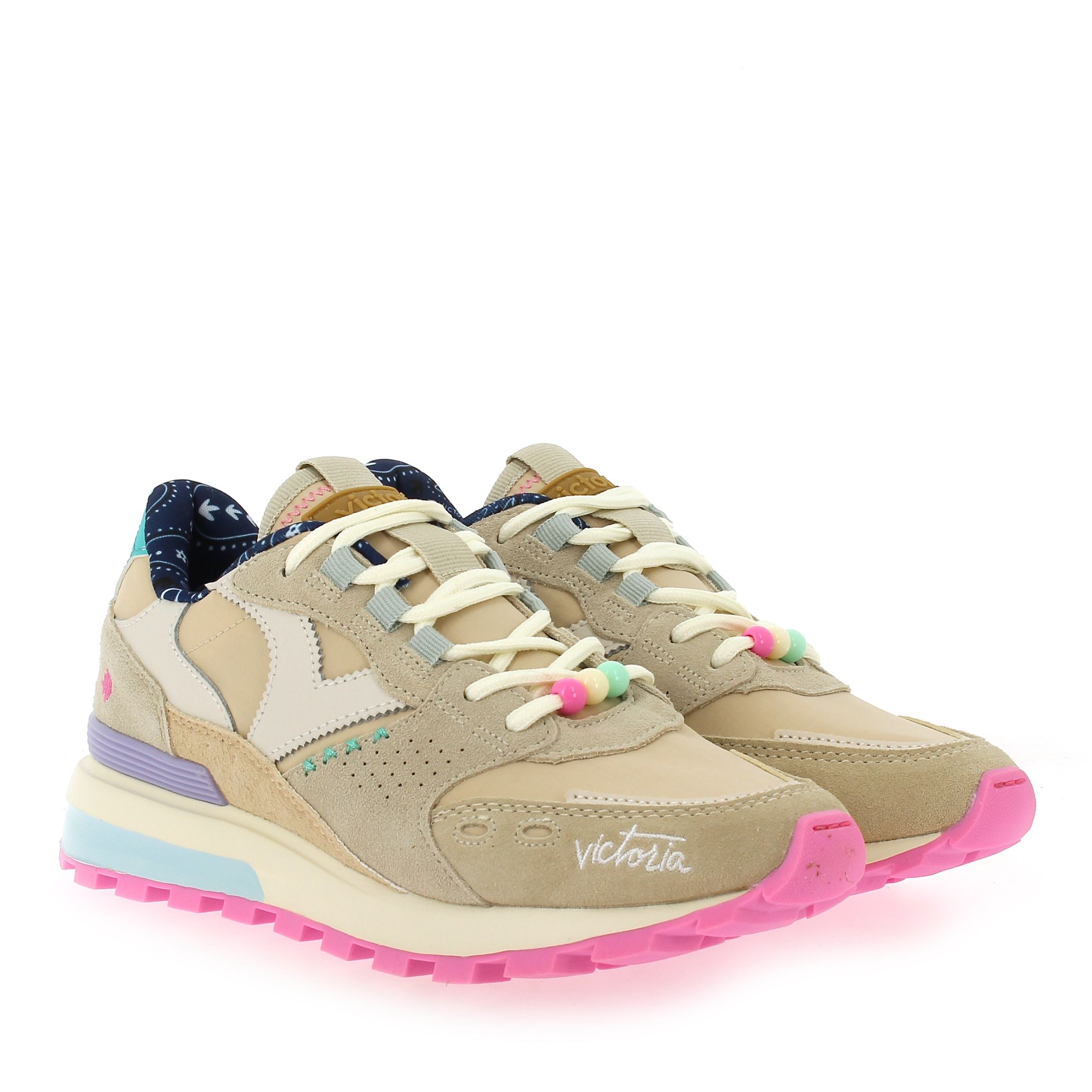 Victoria  LUNA MULTICOLORE - Beige Multi