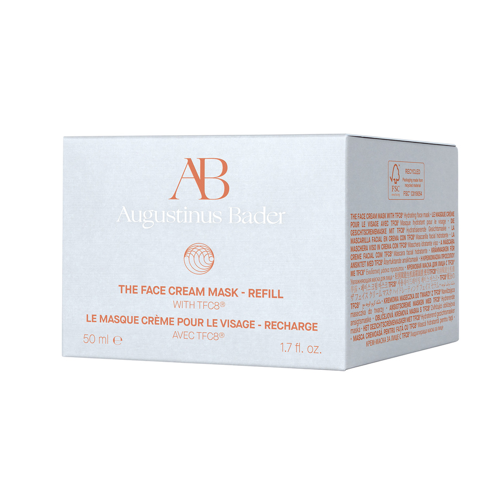 augustinus bader The Face Cream Mask Refill Texture riche et crémeuse pour un concentré d’hydratation