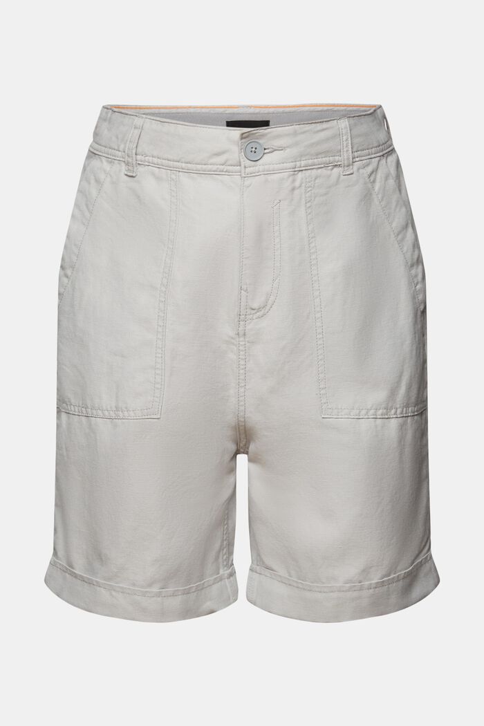 Bermudashorts, Baumwoll-Leinen-Mix
