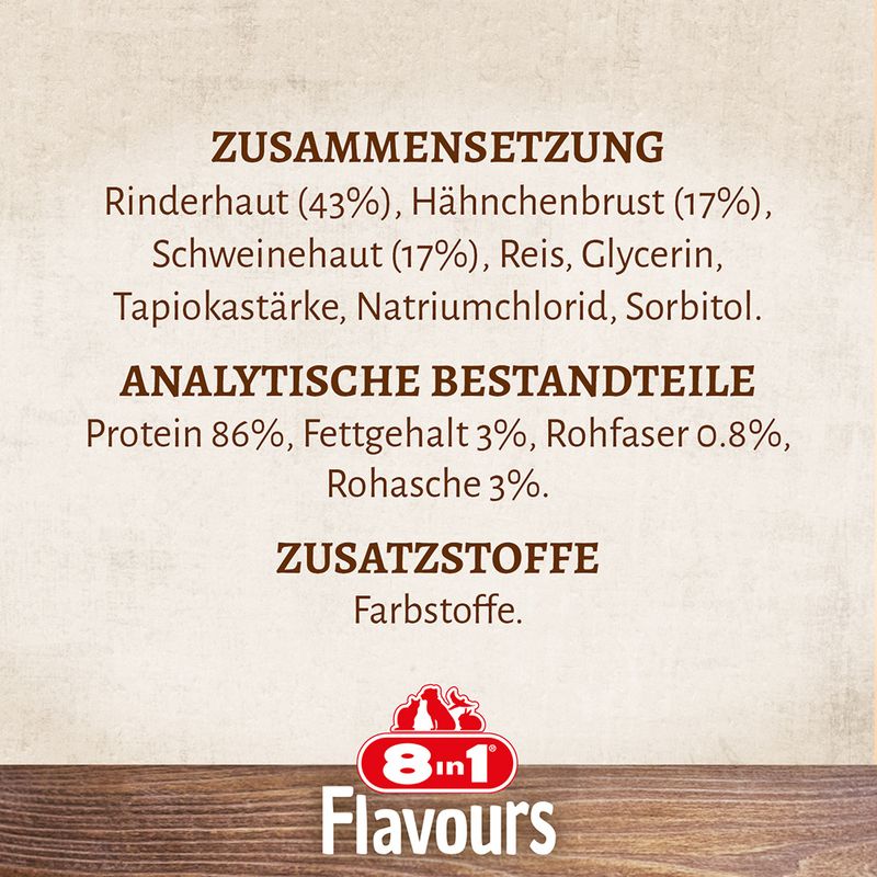 8in1 Triple Flavour Kauknochen M zu TOP-Preisen