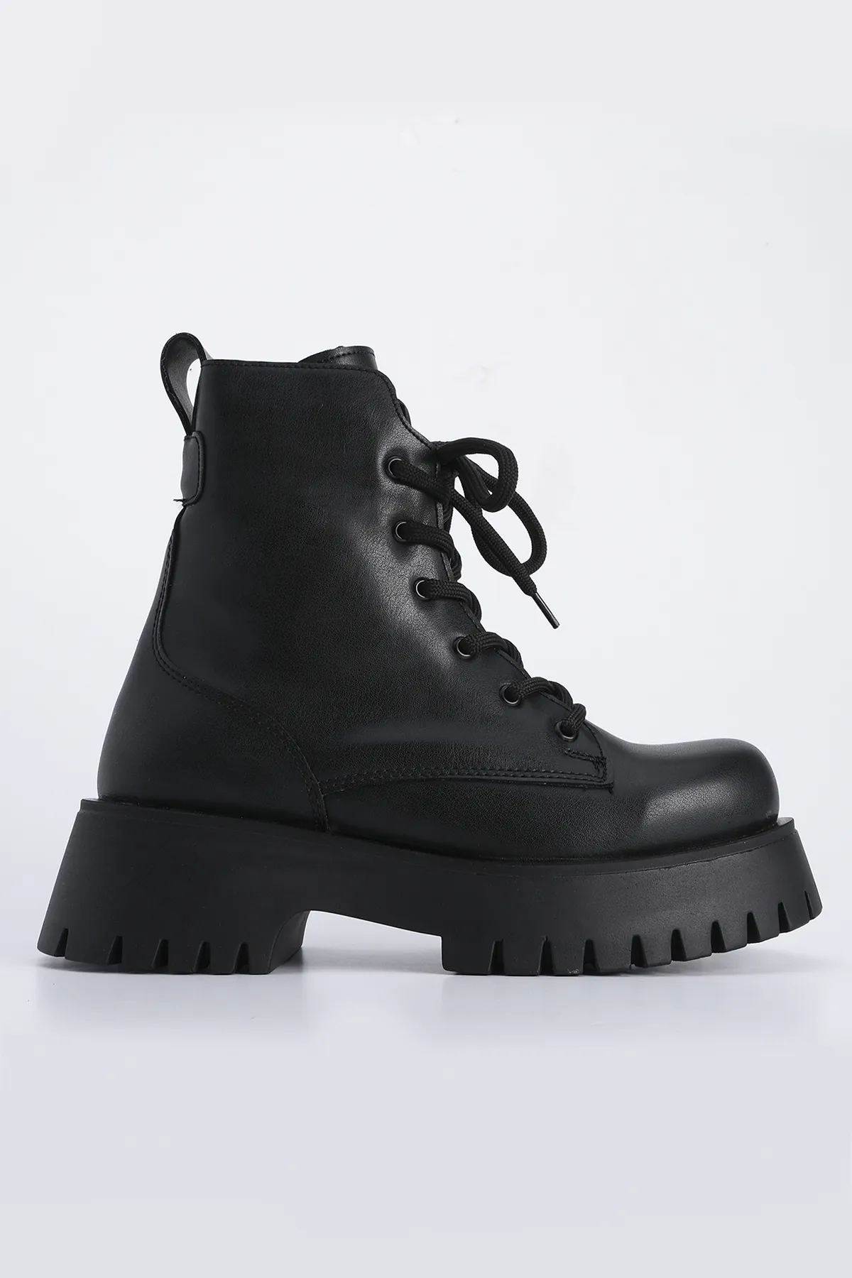 Marjin  Stiefelette - Schwarz - Blockabsatz