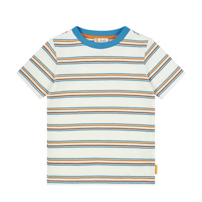 T-Shirt kurzarm, weiß für Jungs