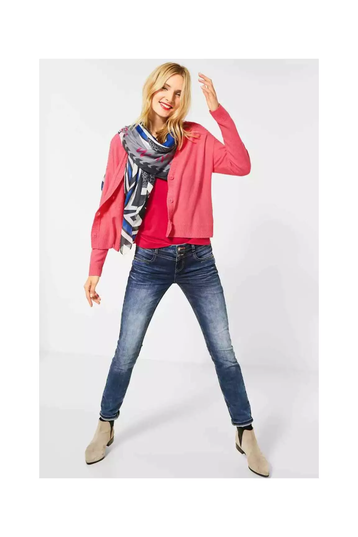 Street One Fine Maille Femme couleur rose