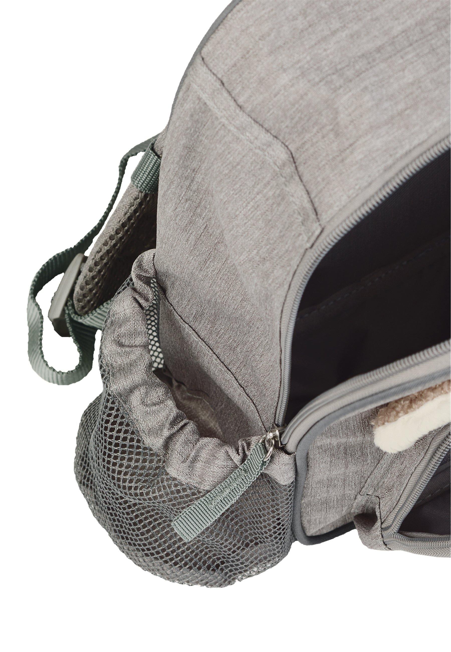 Funktions-Rucksack Bär Ben in Grau mit 3D-Ohren, 5L