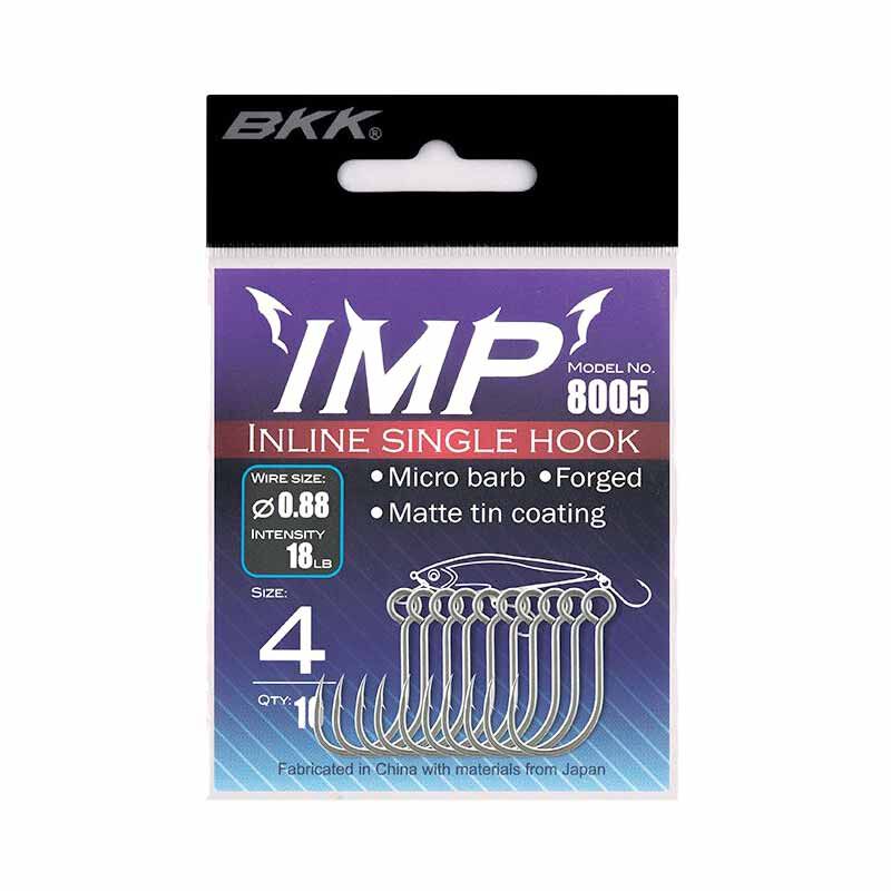 Hameçon Simple BKK IMP 8005 INLINESINGLE