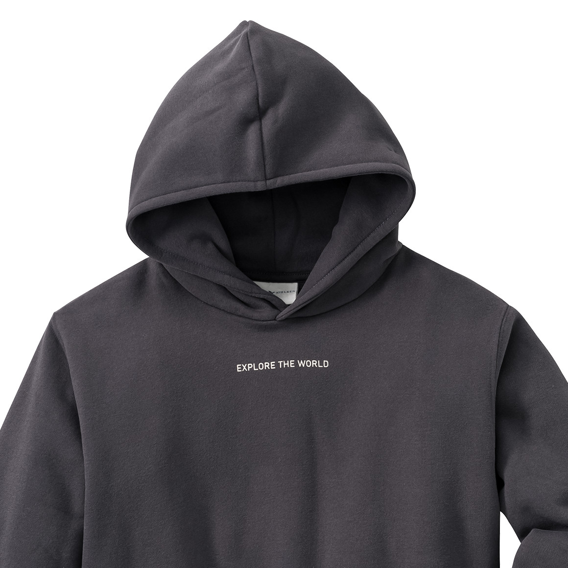 Jungen Hoodie mit kleinem Message-Print