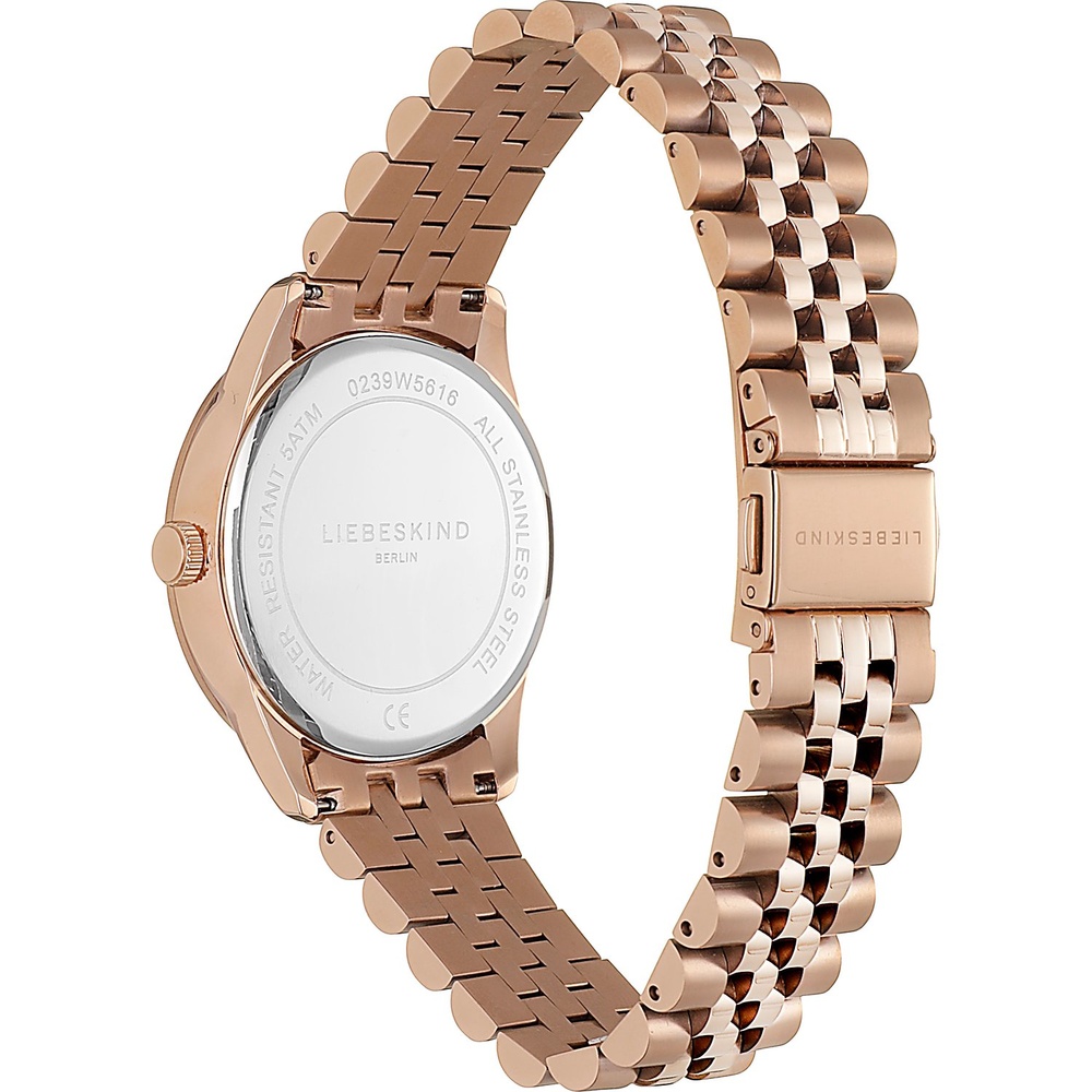 Liebeskind Montre pour femme Acier inoxydable Montre