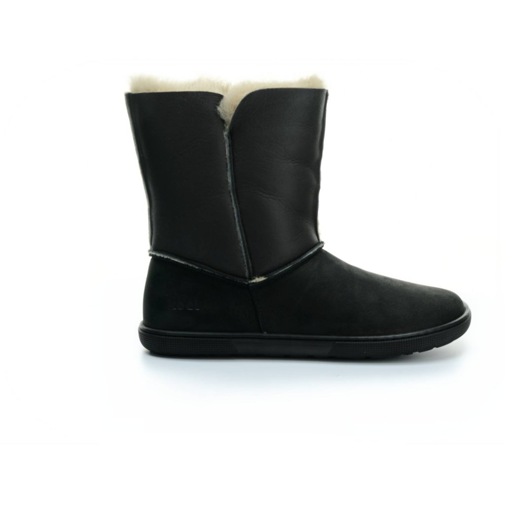 Koel4kids Fina Black 08L023.23C-000 schwarze Barfuß-Halbstiefel