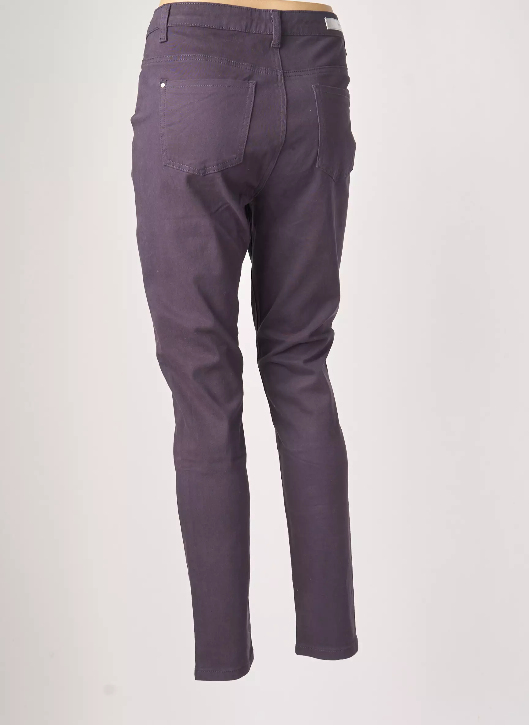 La Fiancee Du Mekong Pantalons Slim Femme couleur gris