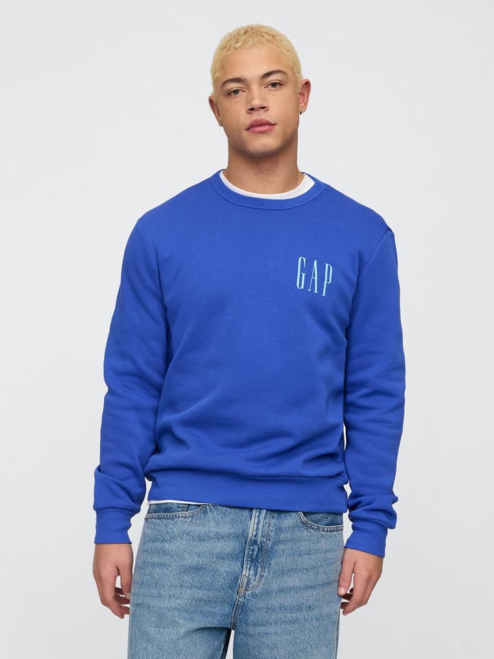 GAP Sweatshirt in Blau günstig kaufen