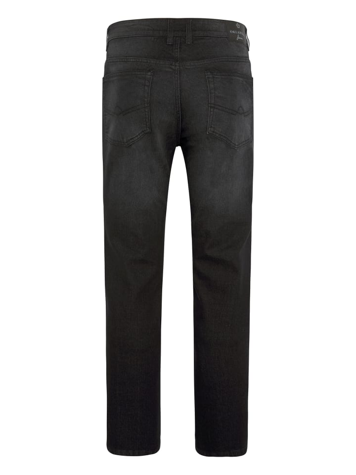 Oklahoma Jeans Jeans in Schwarz günstig kaufen