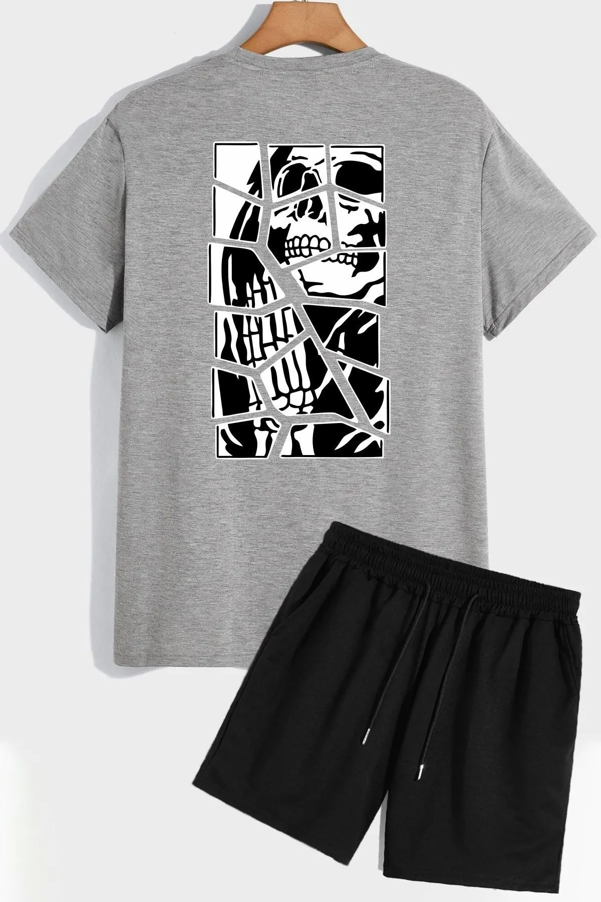 trendypassion  Anime-Shorts-T-Shirt-Trainingsanzug-Set