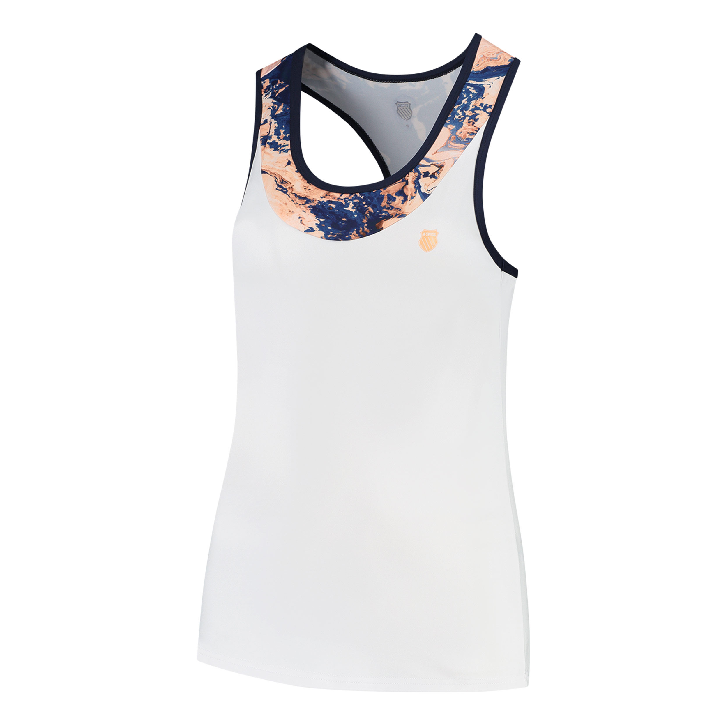 Hypercourt 3 Tank-Top Damen - Weiß, Mehrfarbig