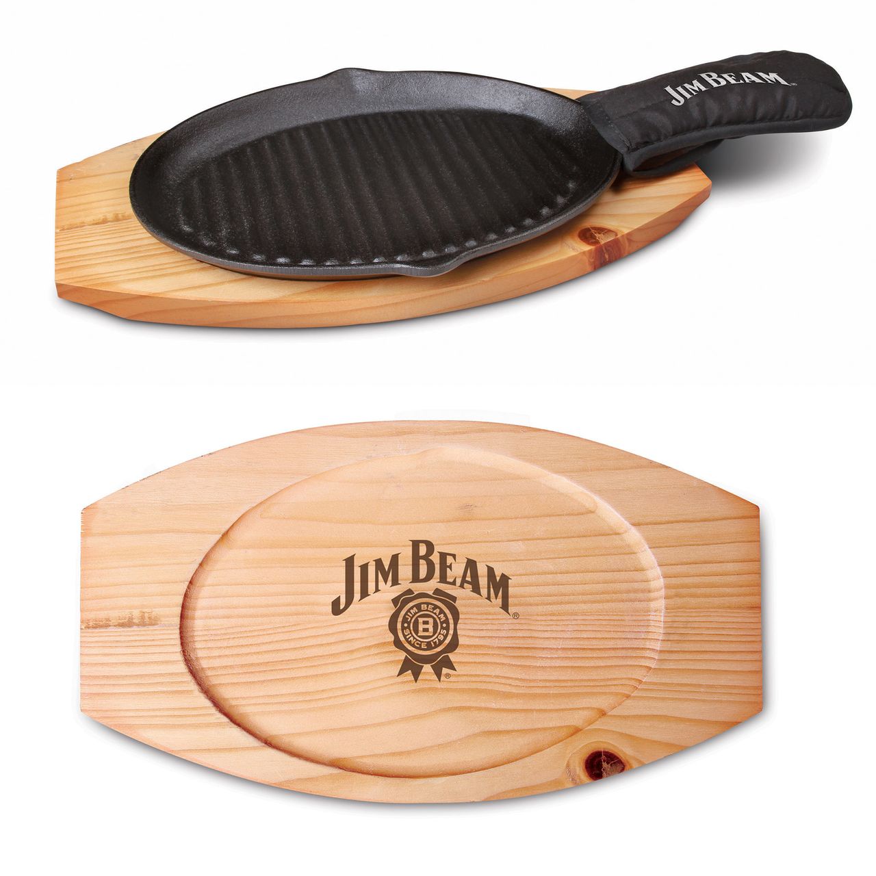 Jim Beam Gusseiserne Bratpfanne
