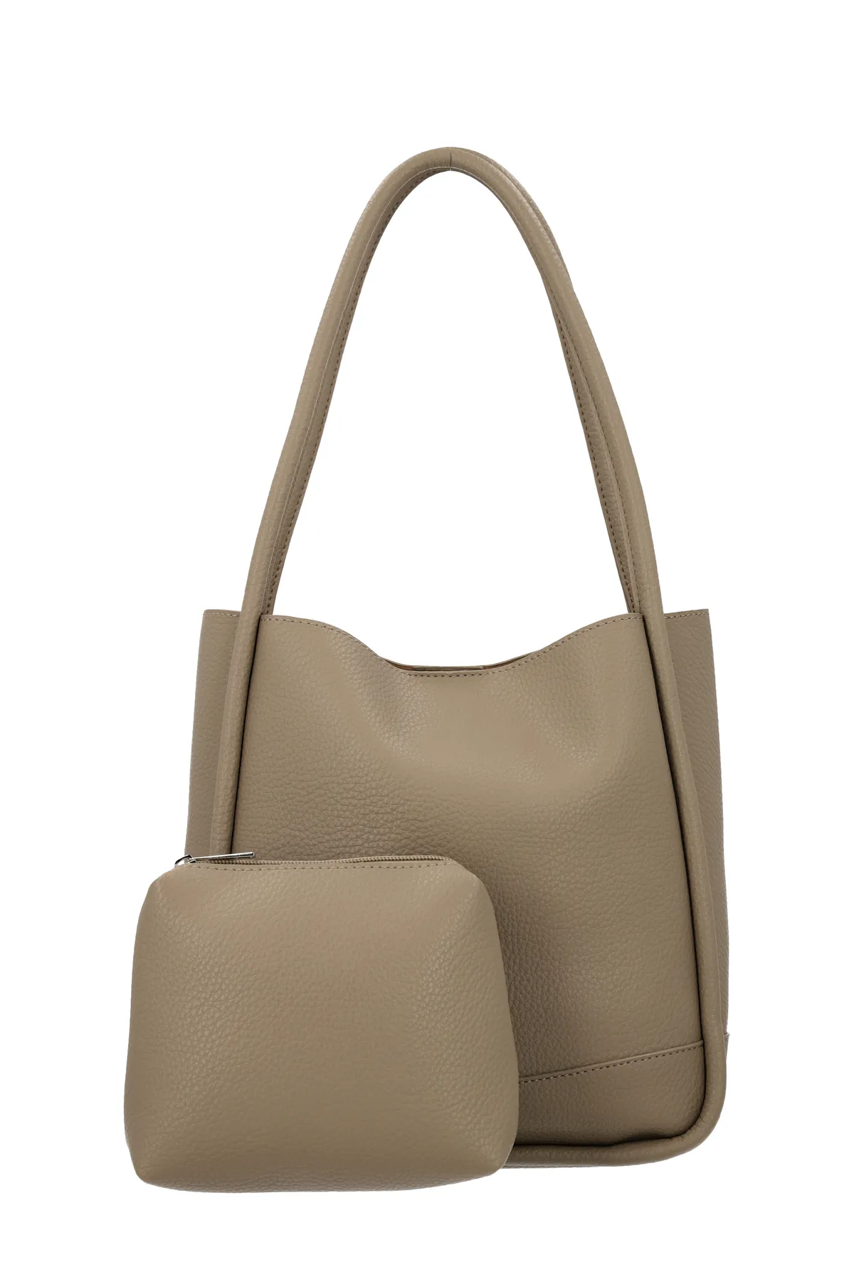 Felipa  Handtasche - Beige - Unifarben